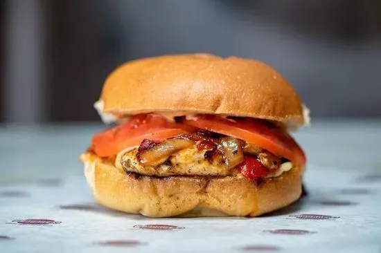 29.Cajun Grill Chicken Burger