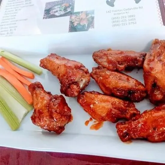 Alitas sin Empanizar (10 Pc) / Naked Wings (10 Pc)