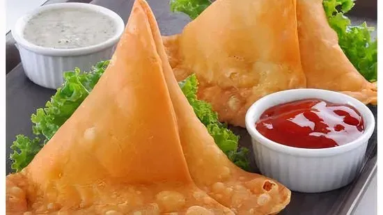 M-001. Veg Samosa (2 Pieces)