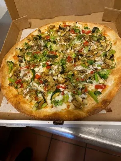 Grilled Vegetables Pizza