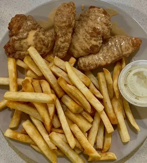 Buffalo Chicken Fingers Platter