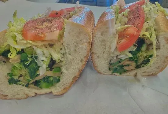 Hot Vegetable Sub