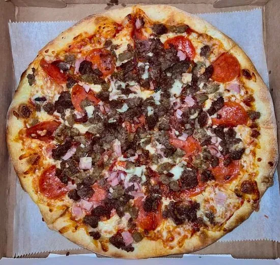 Meat Pizza, Red or White