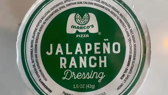 Jalapeno Ranch Dipping Cup