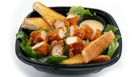 Caesar Salad with Chicken Tenders