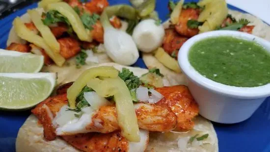 Tacos De Pescado Al Pastor