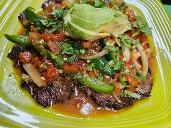 Bistec a La Mexicana