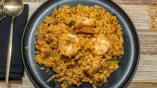 Louisiana Style Shrimp & Sausage Jambalaya