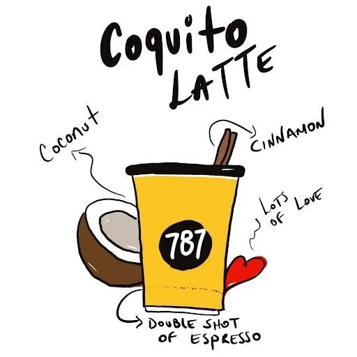 Coquito Latte