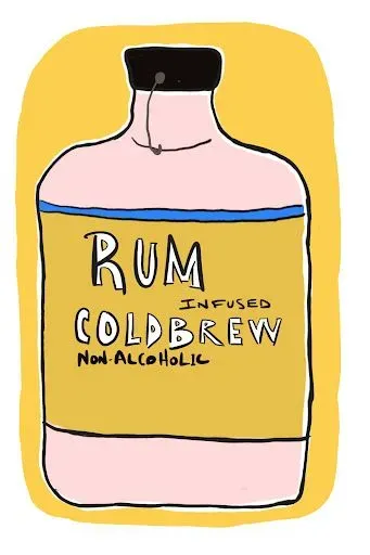 Rum Infused Cold Brew