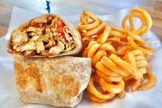 Cajun Chicken Wrap