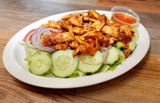 Buffalo Grilled Chicken Salad