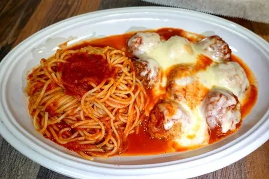 Meatball Parmigiana Entree