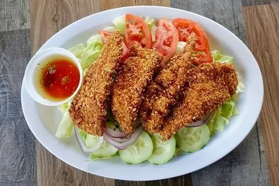 Crispy Chicken Salad