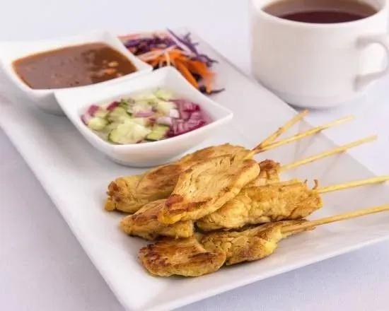 Grilled Chicken Satay (5)