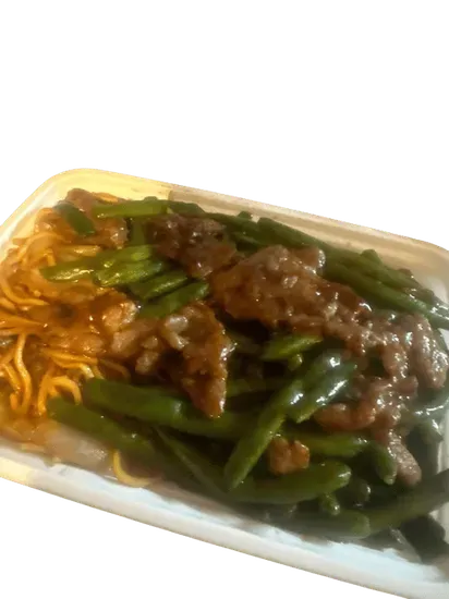 C25. String Bean with Chicken or Beef