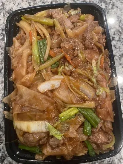 60. Beef Chow Mei Fun or Ho Fun