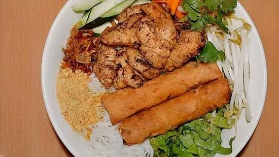 V11. Bun Cha Gio Ga Nuong