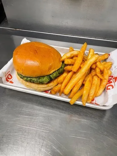 Harvest Veggie Burger with Fries