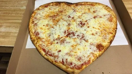 Heart Shaped Pizza 