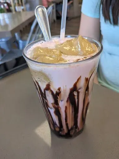 Upside Down Raspberry Truffle