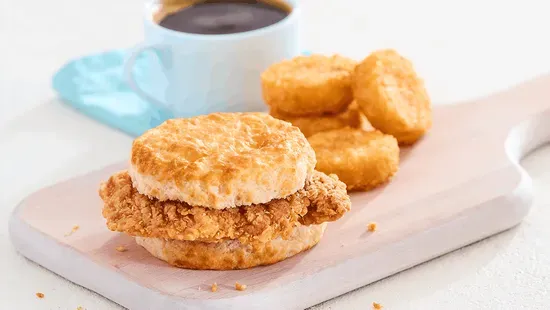 Cajun Chicken Filet Biscuit Combo