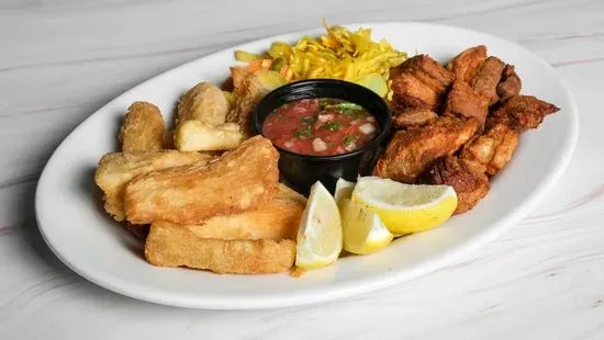 Chicharrón with Yuca