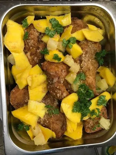 Medium Curry Goat Meal