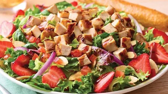 Strawberry Balsamic Chicken Salad