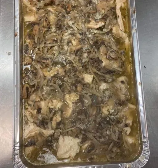 Chicken Marsal (Sauteed in marsala wine sauce with mushroom and onions