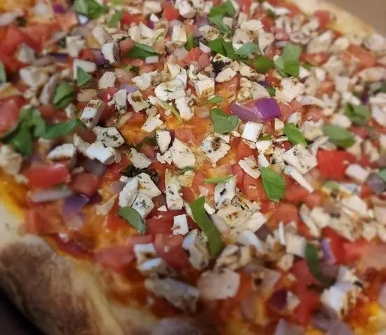 Chicken Bruschetta Pizza