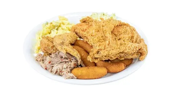 Combo Chicken White Platter