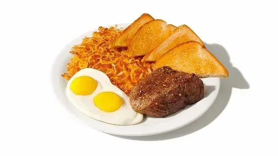 Sirloin Steak & Eggs