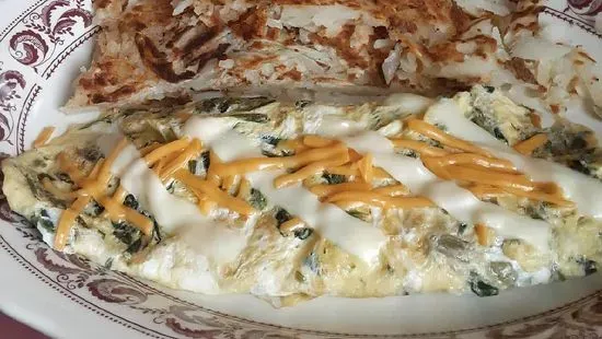 Spinach & Cheese Omelet