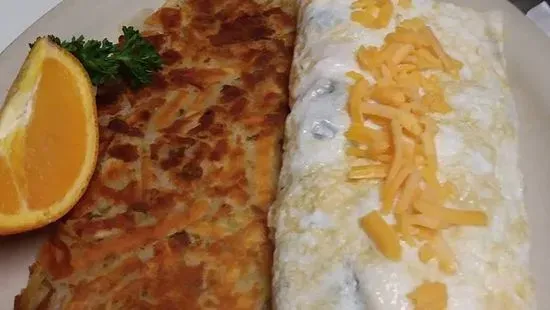 Egg White Veggie Omelet