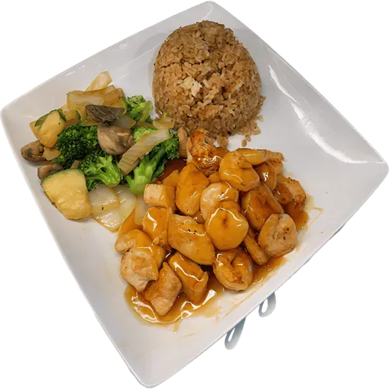 Teriyaki Chicken & Shrimp