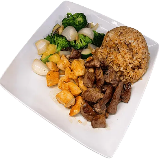 Hibachi Chicken & Steak