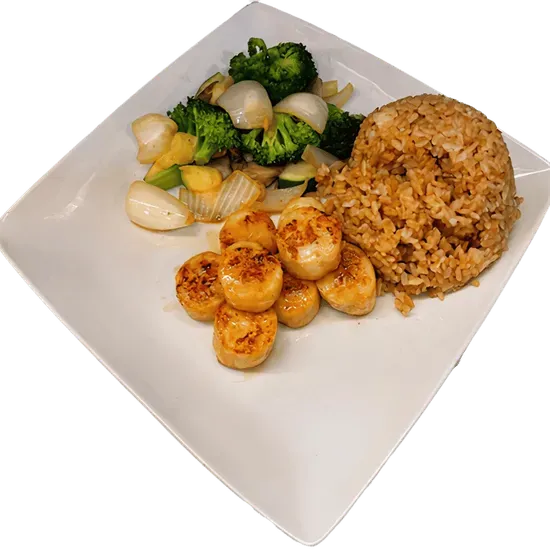 Hibachi Scallops