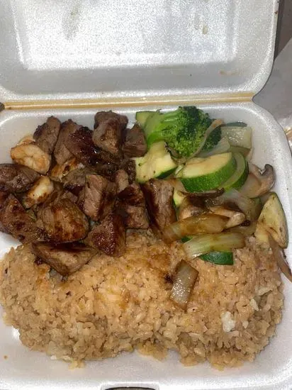 Hibachi Steak & Shrimp