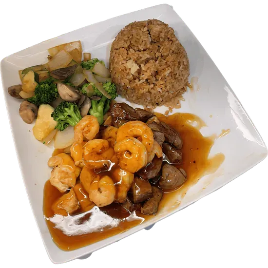 Teriyaki Chicken & Steak & Shrimp