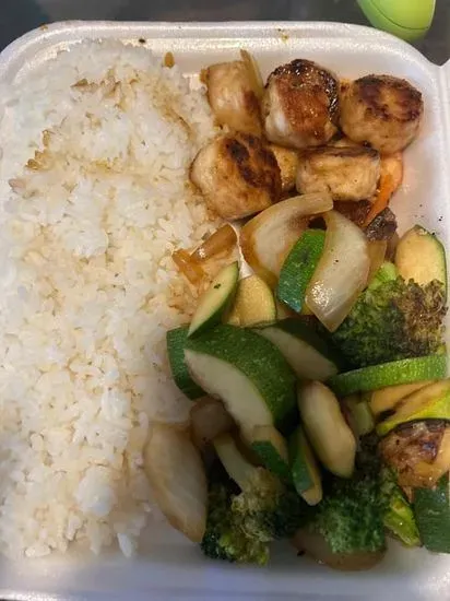 Hibachi Shrimp & Scallops