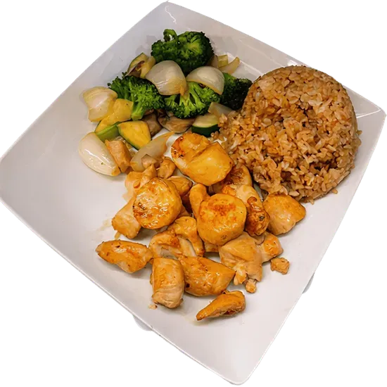 Hibachi Chicken & Scallops