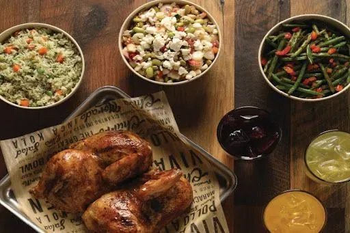 Whole Chicken With 3 Family Sides