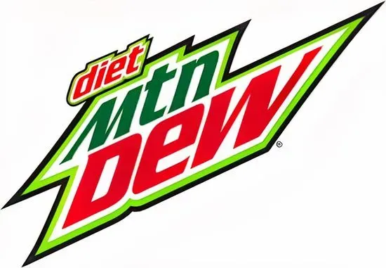 Large Diet Mt. Dew