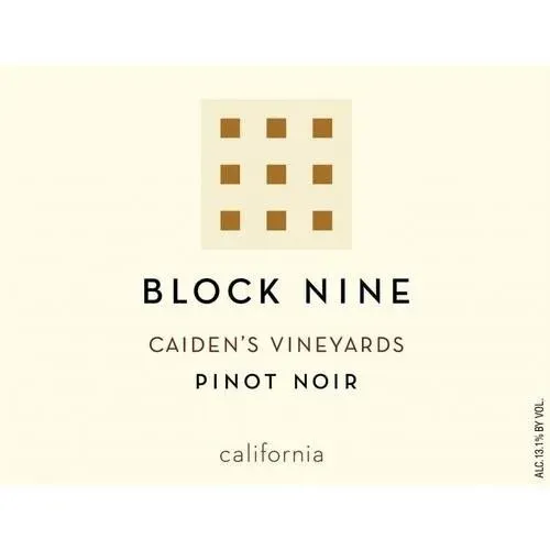 Block Nine Caden Pinot Noir