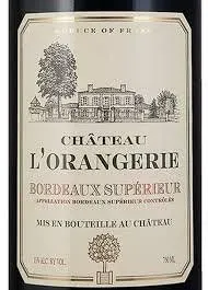 Château l'Orangerie Bordeaux Supérieur