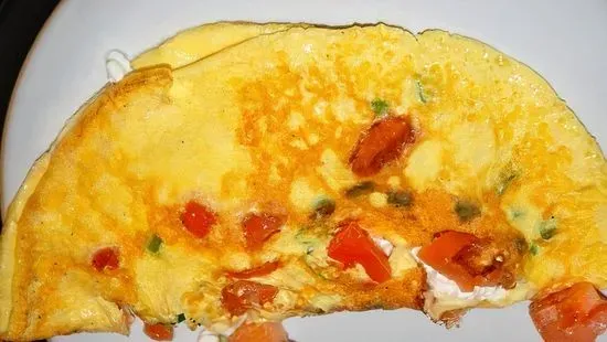 Tomato Omelette Breakfast