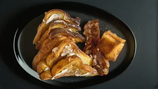 Full French Toast with meat Breakfast