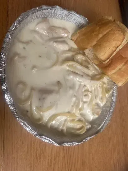 Fettuccine Alfredo With Chicken