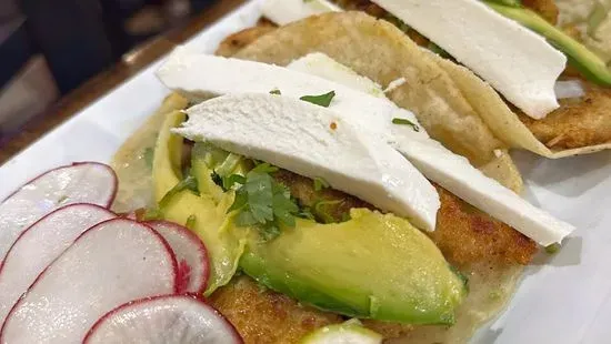 Tacos de milanesa pollo 